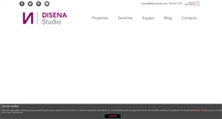 Desktop Screenshot of disena-studio.com