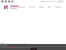 Tablet Screenshot of disena-studio.com